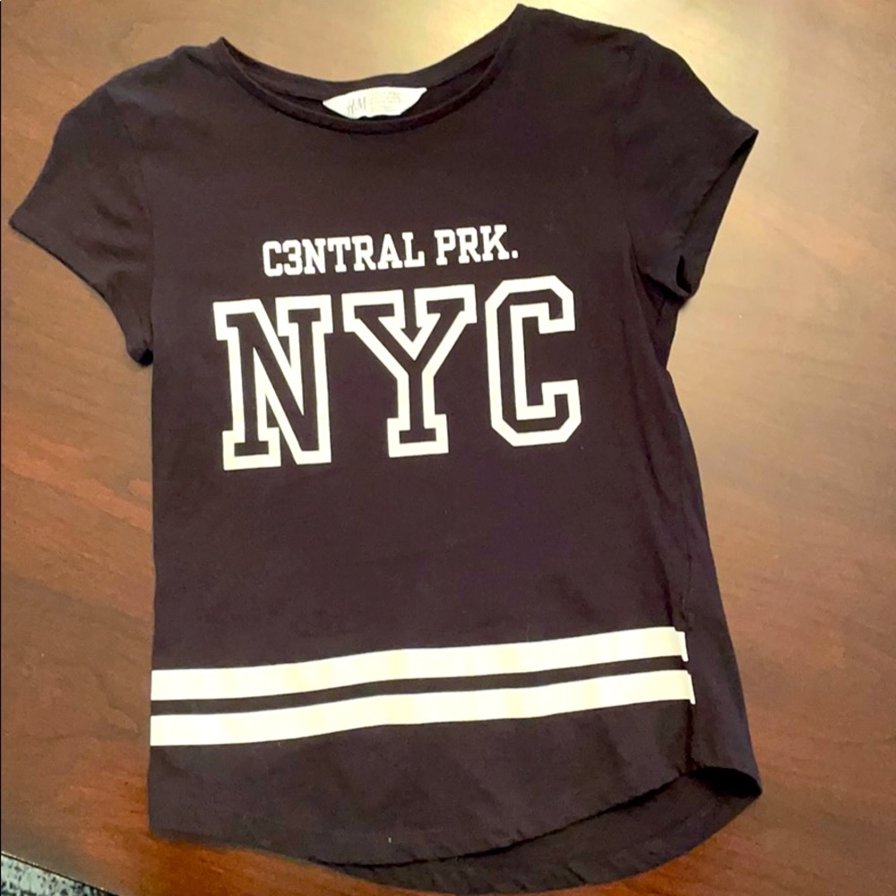 H&M C3NTRAL PRK. NYC T-shirt